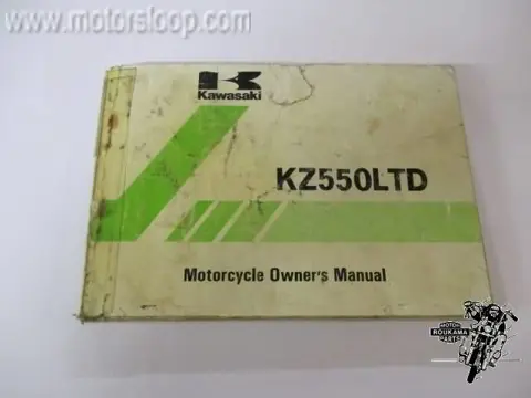 Kawasaki KZ550LTD Owner's Manuel