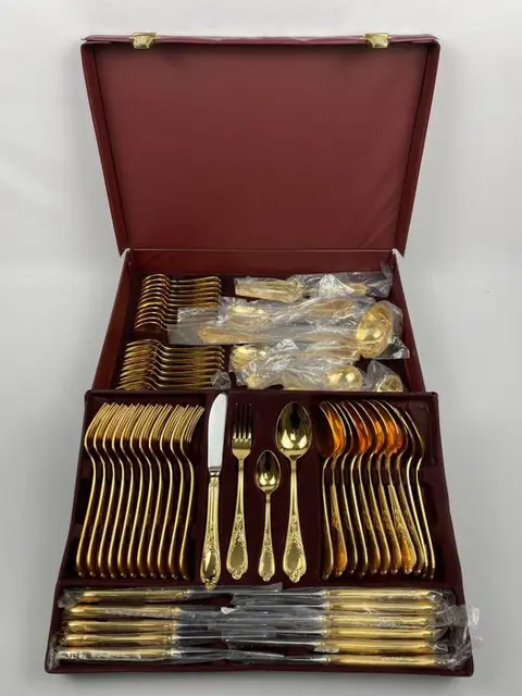 Firma : Nici - Solingen Deutschland - Besteck - 23/24 Karat