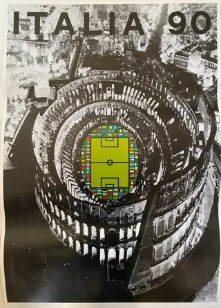 Alberto Burri - Italia “90 Campionati del Mondo di Calcio -