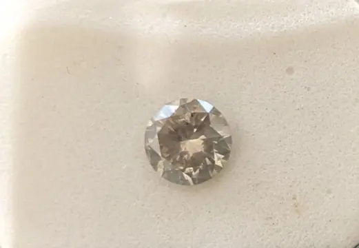 Diamant - 0.50 ct - Rond - Light Gray - SI2, No Reserve