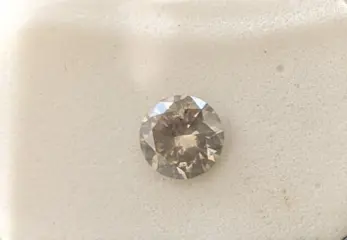 Diamant - 0.50 ct - Rond - Light Gray - SI2, No Reserve
