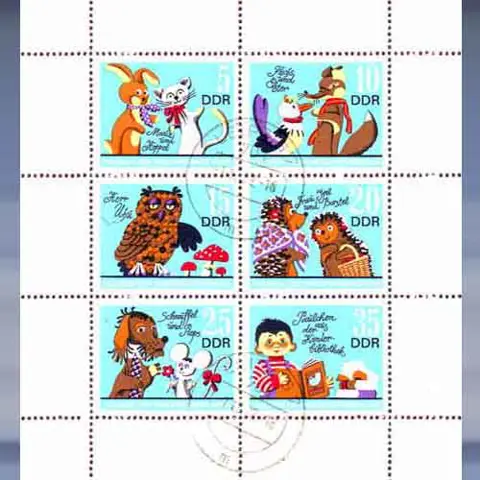 Figuren des Kinderfernsehens... (28-nov-72)