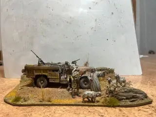 Italeri - Diorama Camionetta S.A.S. Inglese WW2 - 1990-1999