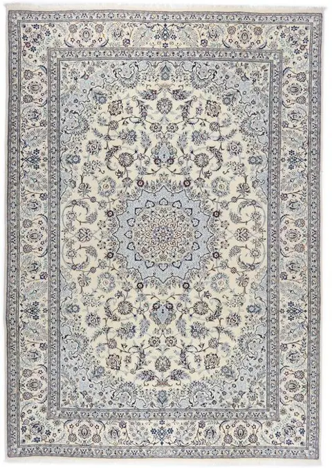 Nain 6 LA - Tapijt - Met zijdegehalte - Gesigneerd - Zeer