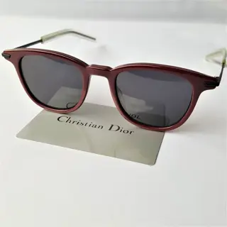 Christian Dior - Clubmaster - Burgundy - New - Zonnebril