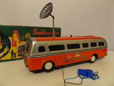 Masudaya - batterij auto - Sonicon Bus 3081 - 1950-1959 -