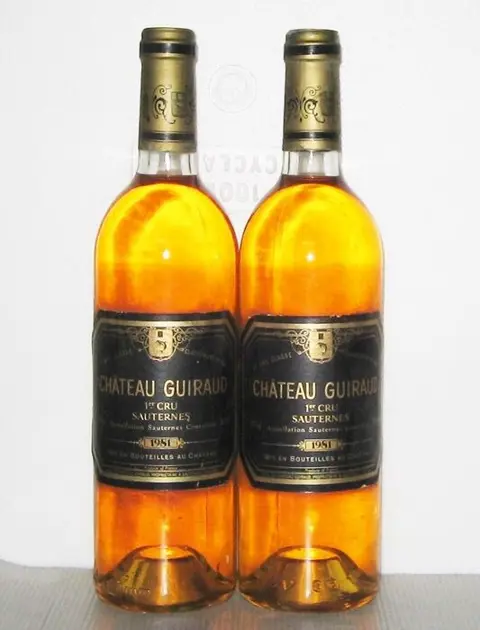 1981 Château Guiraud - Sauternes 1er Grand Cru Classé - 2 Flessen (0.75 liter)