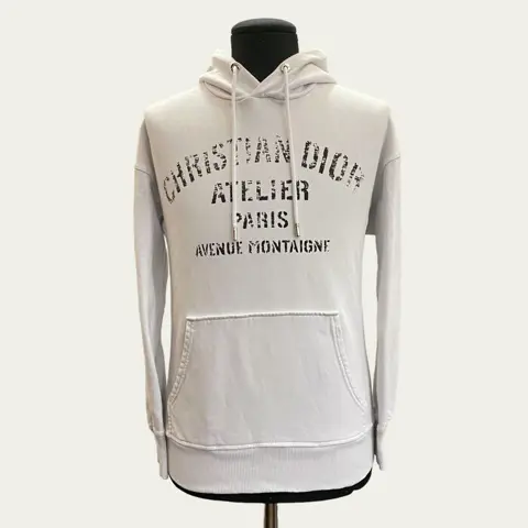 Christian Dior - 100% Cotton Hoodie Made in Italy New