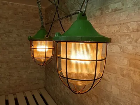 Hanglamp, Vintage industriële lamp