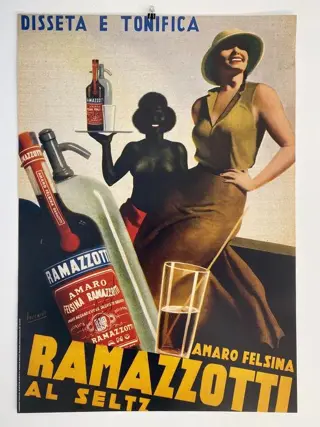 Gino Boccasile - Amaro Ramazzotti - Jaren 1990