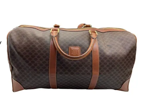 Céline - Unisex Brown Leather Boston - Reistas