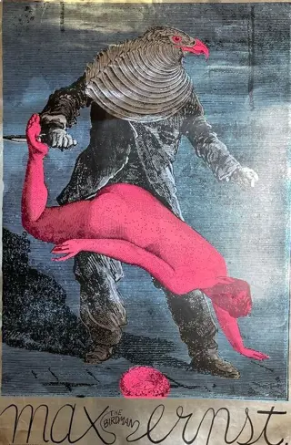 Martin Sharp (1942-2013) - Max Ernst - The Birdman - 1967