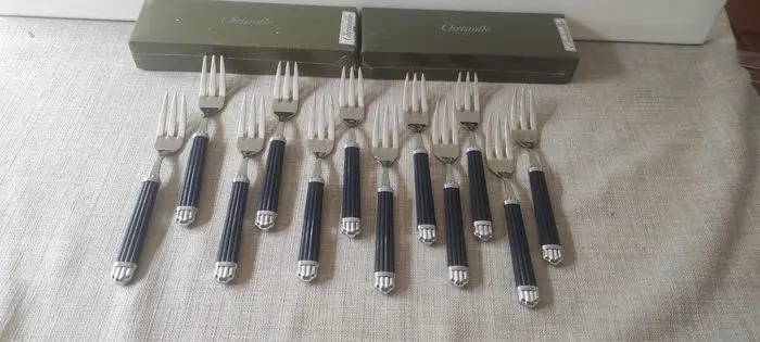 Christofle Aria - Christofle - Vorken (12) - Staal