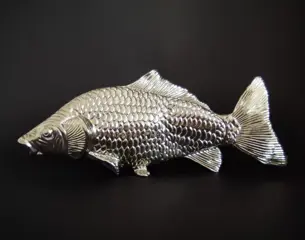 Servethouders (1) - Zilver gelamineerd