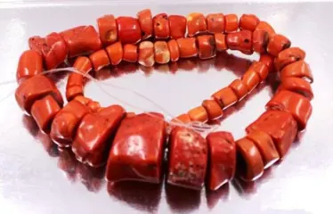 Prachtig draad, handgemaakt met natuurlijke rode Koraal