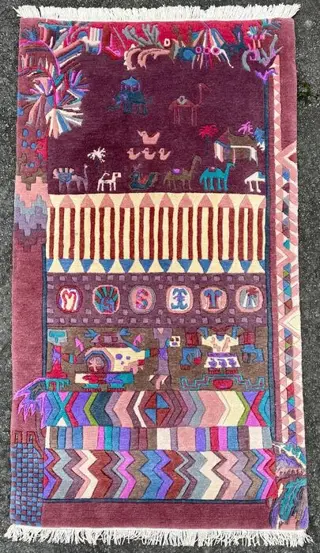 Yssima Nini Ferrucci - Tapijt - 168 cm - 93 cm