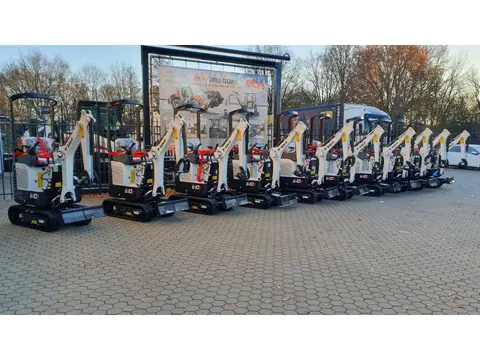 Bobcat E10z met gratis wissel en bakken € 494.60 / 36 mnd