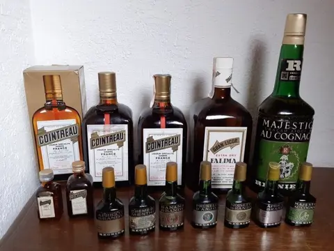 Cointreau, Fatima, Regnier - Various Liqueurs + miniatures