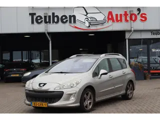 Peugeot 308 1.6 THP XT 6 Persoons, Panoramadak, Trekhaak, Motorstoringslampje brand.