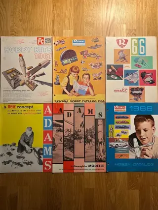 Hobby Kits, Renwal, Russkit, Adams - Modelbouwsets en