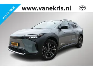 Toyota bZ4X Premium AWD 71 kWh, Leder, 20" velgen BSM, Apple Carplay / Android Auto, Navigatie, 360 